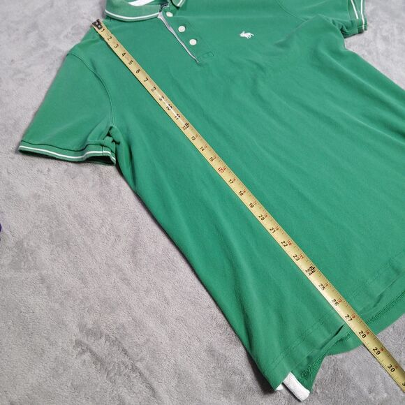 Lot (2) Polo Shirts Mens Large Abercrombie Fitch Ralph Lauren Classic Preppy Y2k - Picture 12 of 13